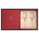 Pair of Remy Martin Louis XIII Christophe Pillet Crystal Cognac Glasses - 6 oz Rare Size