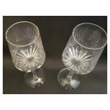 Pair of Remy Martin Louis XIII Christophe Pillet Crystal Cognac Glasses - 6 oz Rare Size