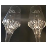 Pair of Remy Martin Louis XIII Christophe Pillet Crystal Cognac Glasses - 6 oz Rare Size