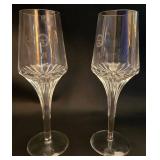 Pair of Remy Martin Louis XIII Christophe Pillet Crystal Cognac Glasses - 6 oz Rare Size