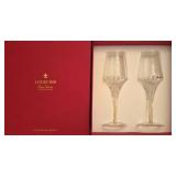 Pair of Remy Martin Louis XIII Christophe Pillet Crystal Cognac Glasses - 6 oz Rare Size