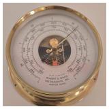 Robert E. White Instruments, Inc. Marine Barometer - Made in France