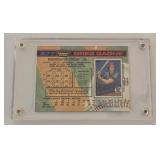Topps Stadium Club Baseball Card 1991 - Autographed GREG GAGNE - Minnesota Twins