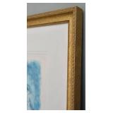 Ira Moskowitz Flowers - Signed Artist Proof Lithograph (Framed)