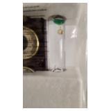 G. Galileo Weather Station - Clock, Barometer, Hygrometer & Galileo Thermometer - NEW