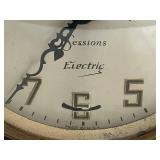 Sessions Electric Mantel Clock - Battery Operated, Made in USA, 22 in Wide Working