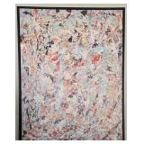 Jackson Pollock - ORGANIZED CHAOS Canvas Screen-Print Reproduction