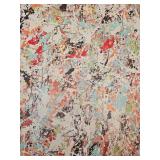 Jackson Pollock - ORGANIZED CHAOS Canvas Screen-Print Reproduction