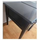 Pair of 2 Black Side End Tables or Nightstands by Ashley Furniture