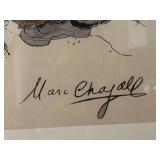 Marc Chagall Star of David History of the Exodus Lithograph - 75/500, Finley Framed, 32x38