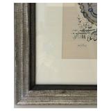 Marc Chagall Star of David History of the Exodus Lithograph - 75/500, Finley Framed, 32x38