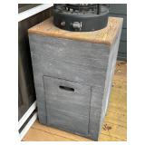 Northwoods Rapid Induction Patio Heater - 74 in H x 21 in Sq, ProCoat Finish, Tank Included
