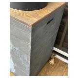Northwoods Rapid Induction Patio Heater - 74 in H x 21 in Sq, ProCoat Finish, Tank Included