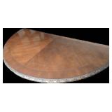 Bernhardt Round Dining Table Pedestal - Carved Edge, Model 340-272