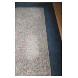 Black Border Multicolor Center 101" x 101" Rug
