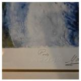 Marc Chagall - Les Mariés sur Fond de la Tour Eiffel Signed Limited Edition Print 185/500