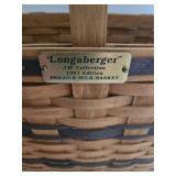 Longaberger Bread & Milk Basket - JW Collection 1987 Edition