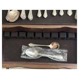 Oneida Enchantment Silverplate 47-Piece Set for 8 with Serving Pieces