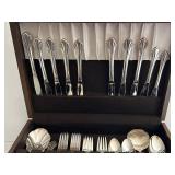Oneida Enchantment Silverplate 47-Piece Set for 8 with Serving Pieces