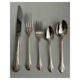 Oneida Enchantment Silverplate 47-Piece Set for 8 with Serving Pieces