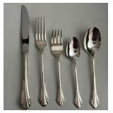 Oneida Enchantment Silverplate 47-Piece Set for 8 with Serving Pieces
