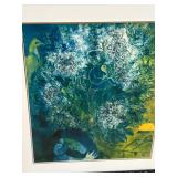Marc Chagall Evening Enchantment - Framed & Matted, 27 x 37 in