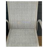 Telescope Casual Soho Sling Fabric Aluminum Chairs (Lot of 8)