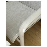 Telescope Casual Soho Sling Fabric Aluminum Chairs (Lot of 8)