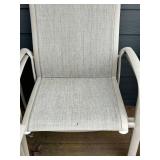 Telescope Casual Soho Sling Fabric Aluminum Chairs (Lot of 8)