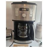 Cuisinart 12-Cup Programmable Coffee Maker With Glass Carafe & Capresso Grinder & Waffle Grill