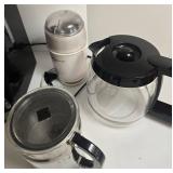 Cuisinart 12-Cup Programmable Coffee Maker With Glass Carafe & Capresso Grinder & Waffle Grill
