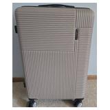 Benzi Tan Hard-Side Suitcase - 15 x 22 in - 4-Wheel Spinner Luggage