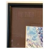Marc Chagall Le Bouquet De Renoncules - Framed Print 17 x 21 in Under Glass