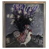 Marc Chagall Vintage Stained Glass 
