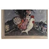 Marc Chagall Vintage Stained Glass 
