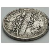 1944 Mercury Dime - Error In COD We Trust (D Mint) 90% Silver