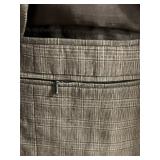 John Varvatos Linen Plaid Jacket - Size 48 Long
