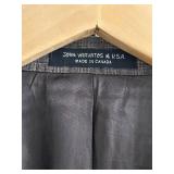 John Varvatos Linen Plaid Jacket - Size 48 Long