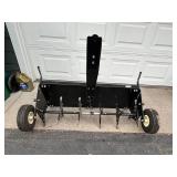 45-01664 Cultivator Attachment with Multi-Blade Row, 2-Wheel Base