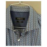 Bugatchi Classic Fit Dress Shirts XXL (Lot of 2)