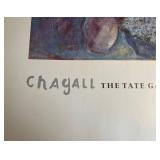 Marc Chagall Bouquet with Flying Lovers - Tate Gallery London Poster Print (c.1934-47) 3M/188