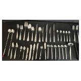 Mish-Mash Silverware - Assorted Forks, Knives & Spoons (Mixed Patterns)