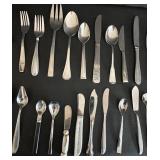 Mish-Mash Silverware - Assorted Forks, Knives & Spoons (Mixed Patterns)