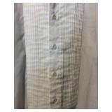 Caravelli Black Classic Satin Accent Tuxedo 4-Piece Set: Jacket 48R, Shirt XXL, Vest XXL, Pants 43in Waist