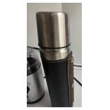 Philips Baristina Espresso Machine with Portafilter - Hamilton Beach Grinder - 6 Mugs - Travel Thermos