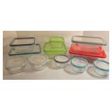 Glass Food Storage Containers - Assorted Sizes