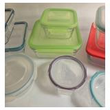 Glass Food Storage Containers - Assorted Sizes
