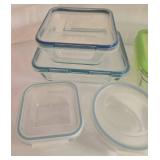 Glass Food Storage Containers - Assorted Sizes