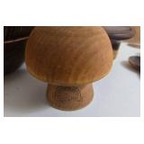 Wooden Kitchen Utensils - Assorted Spoons, Spatulas, Bowls & Bamboo Skewers & More