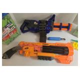 NERF Vagabond Doomlands Blaster - 2x 200-Dart Refills & Digital Target Board